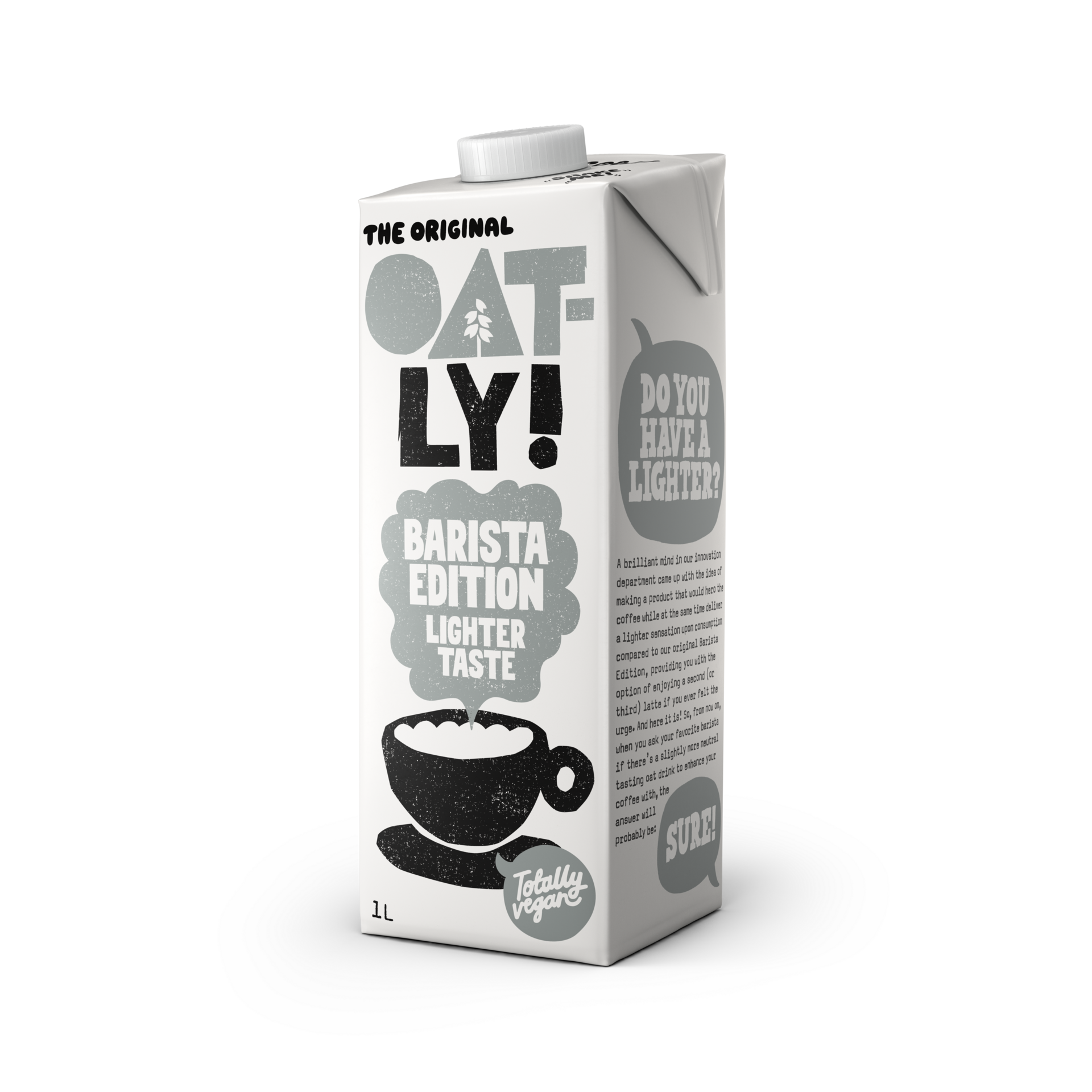 Oatly Oat drink Barista edition Lighter Taste Edge 1L